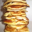 American breakfast pancakes